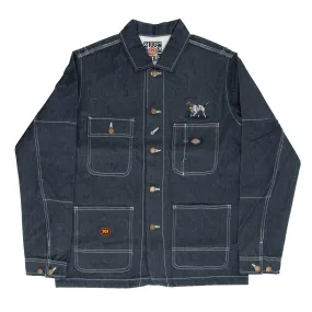 303 Boards - 303 Bird Dog x Dickies 100 Year Denim Chore Coat (Dark Indigo)