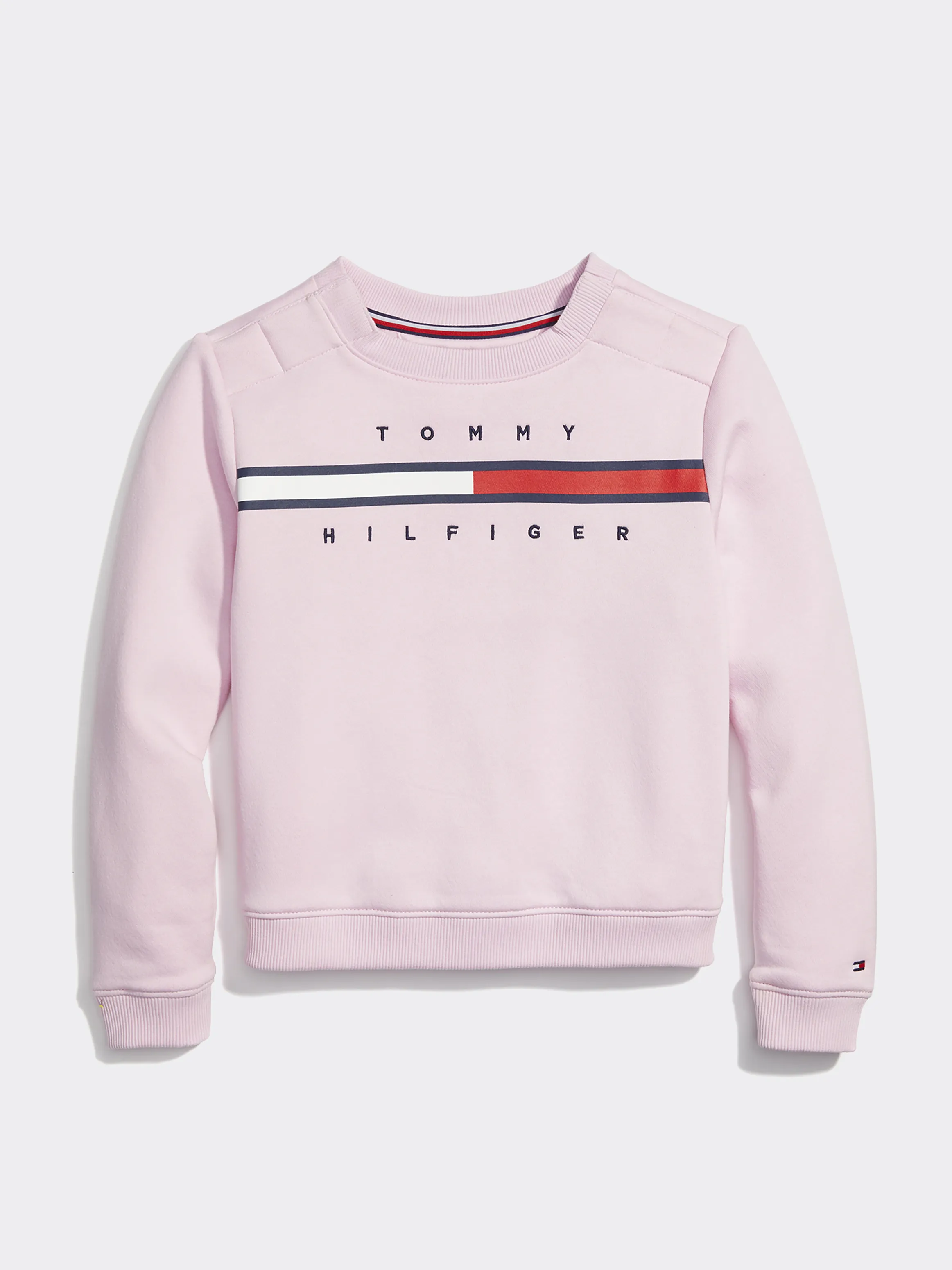 Adaptive Girls Stripe Sweatshirt | Adaptive Sweatshirts & Hoodies | Tommy Hilfiger