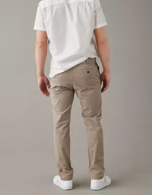 AE AE Flex Slim Straight Lived-In Khaki Pant