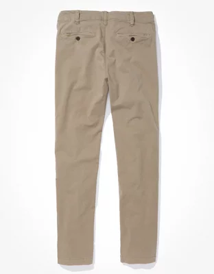 AE AE Flex Slim Straight Lived-In Khaki Pant