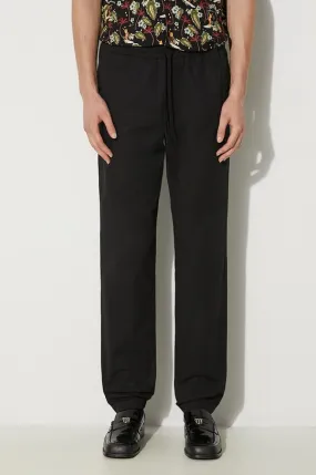 A.P.C. cotton trousers men's black color