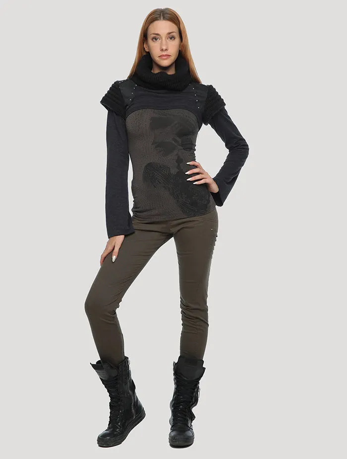 Armadillo Vmix Crop Sweater