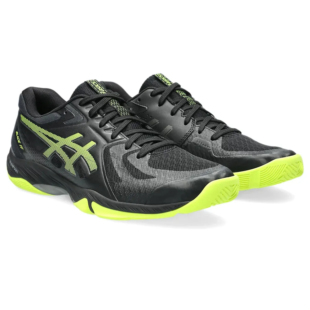 ASICS Men's Blade FF Badminton Shoe (Black/Safety Yellow)