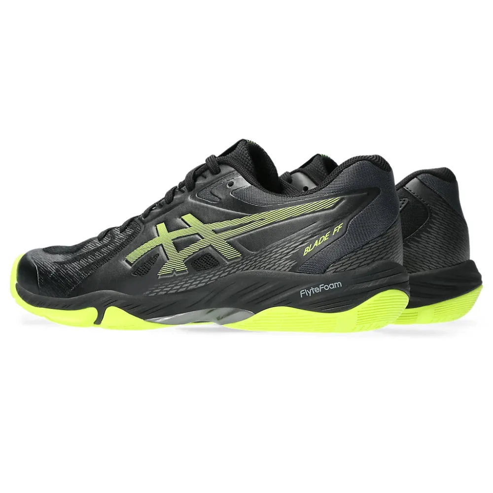 ASICS Men's Blade FF Badminton Shoe (Black/Safety Yellow)