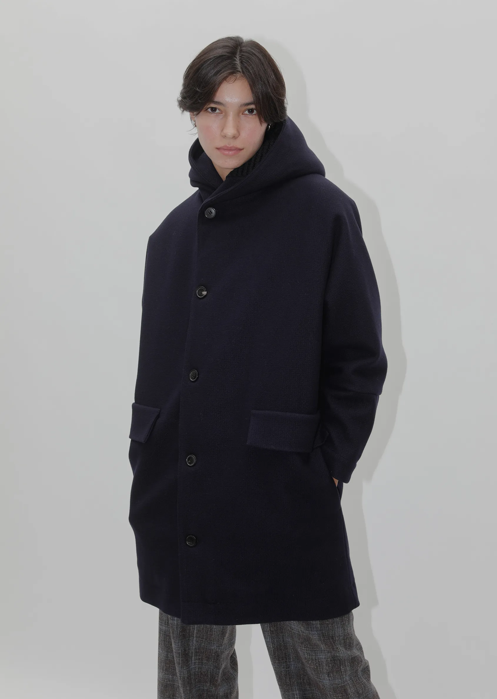 Atheneum Wool Short Coat