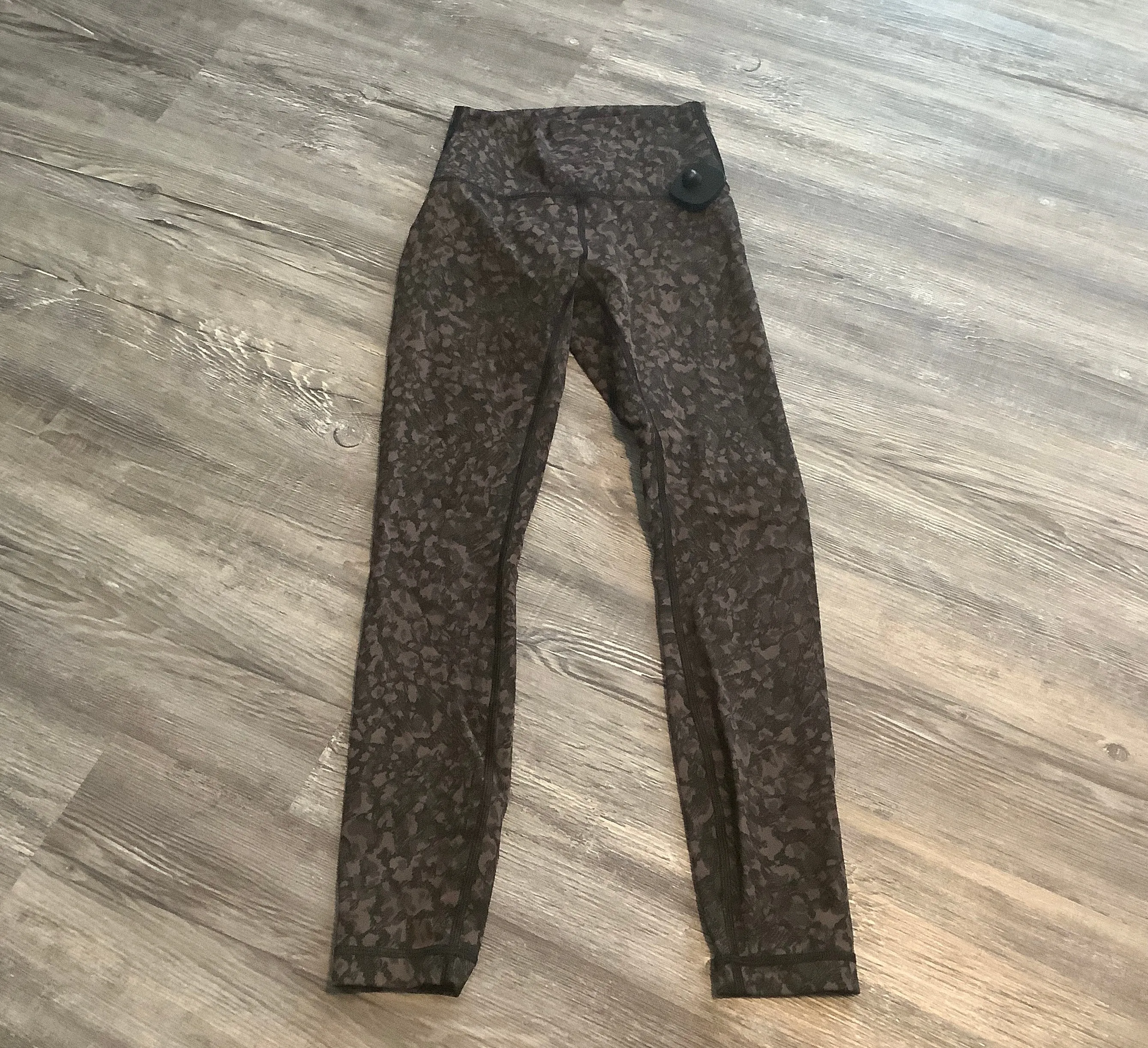 Athletic Leggings By Lululemon In Brown, Size: 2