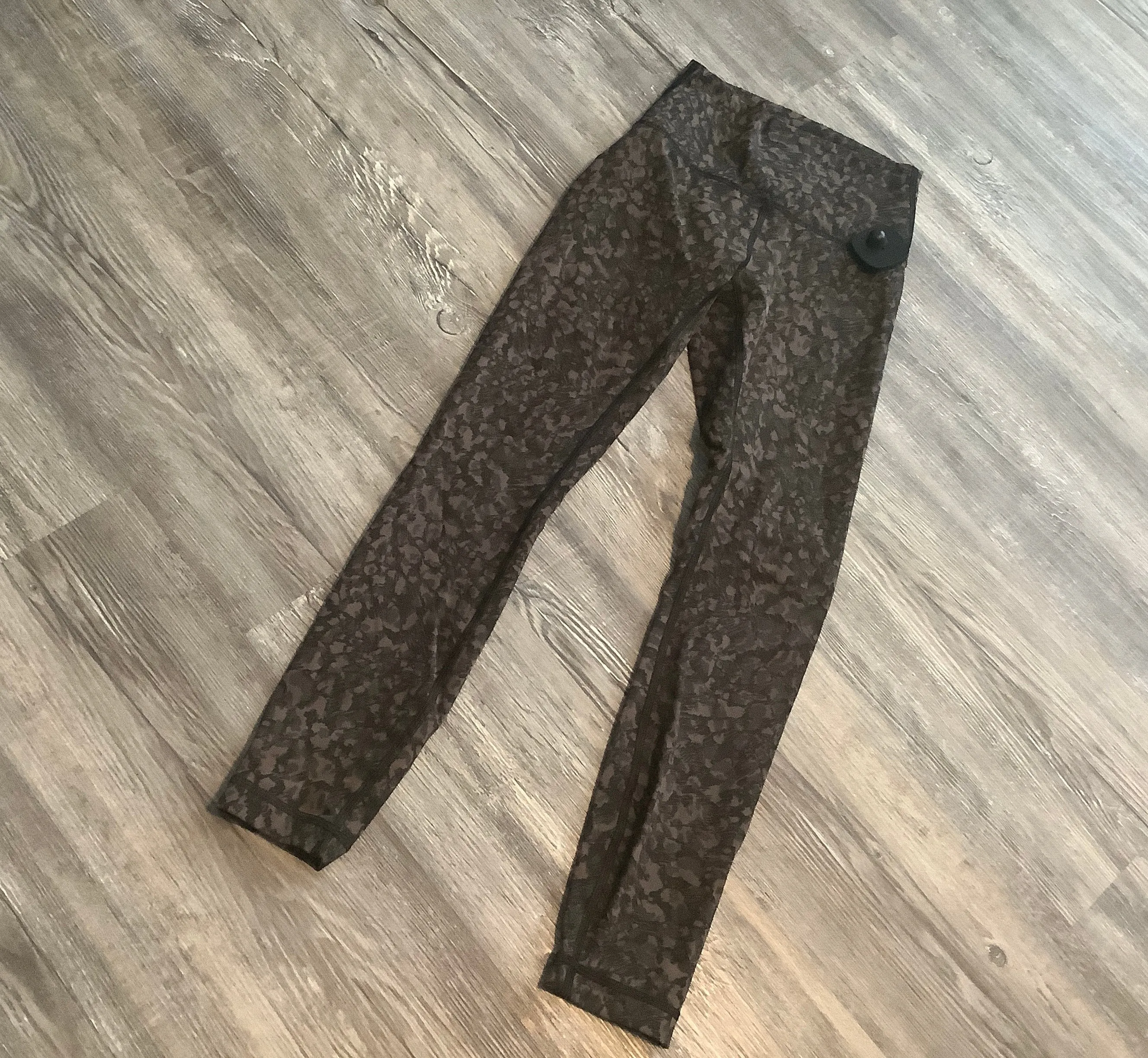 Athletic Leggings By Lululemon In Brown, Size: 2