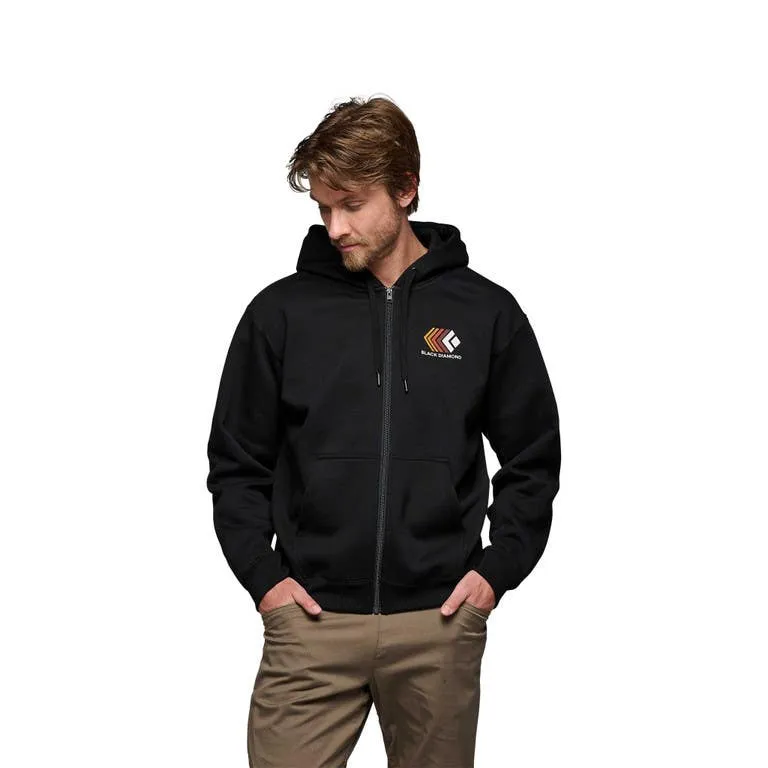 Black Diamond Men's Faded Full Zip Hoody | Hoodies & Sweaters | BananaFingers