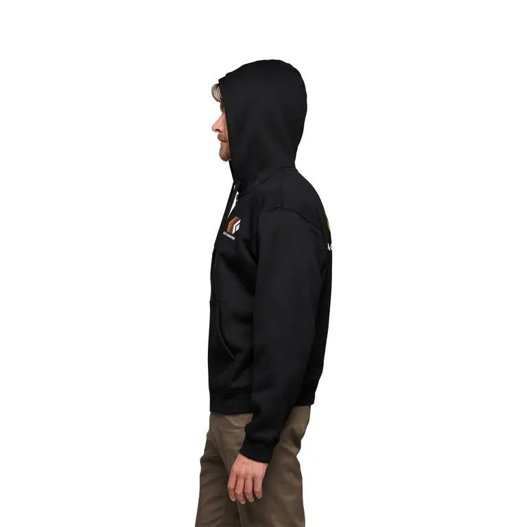 Black Diamond Men's Faded Full Zip Hoody | Hoodies & Sweaters | BananaFingers