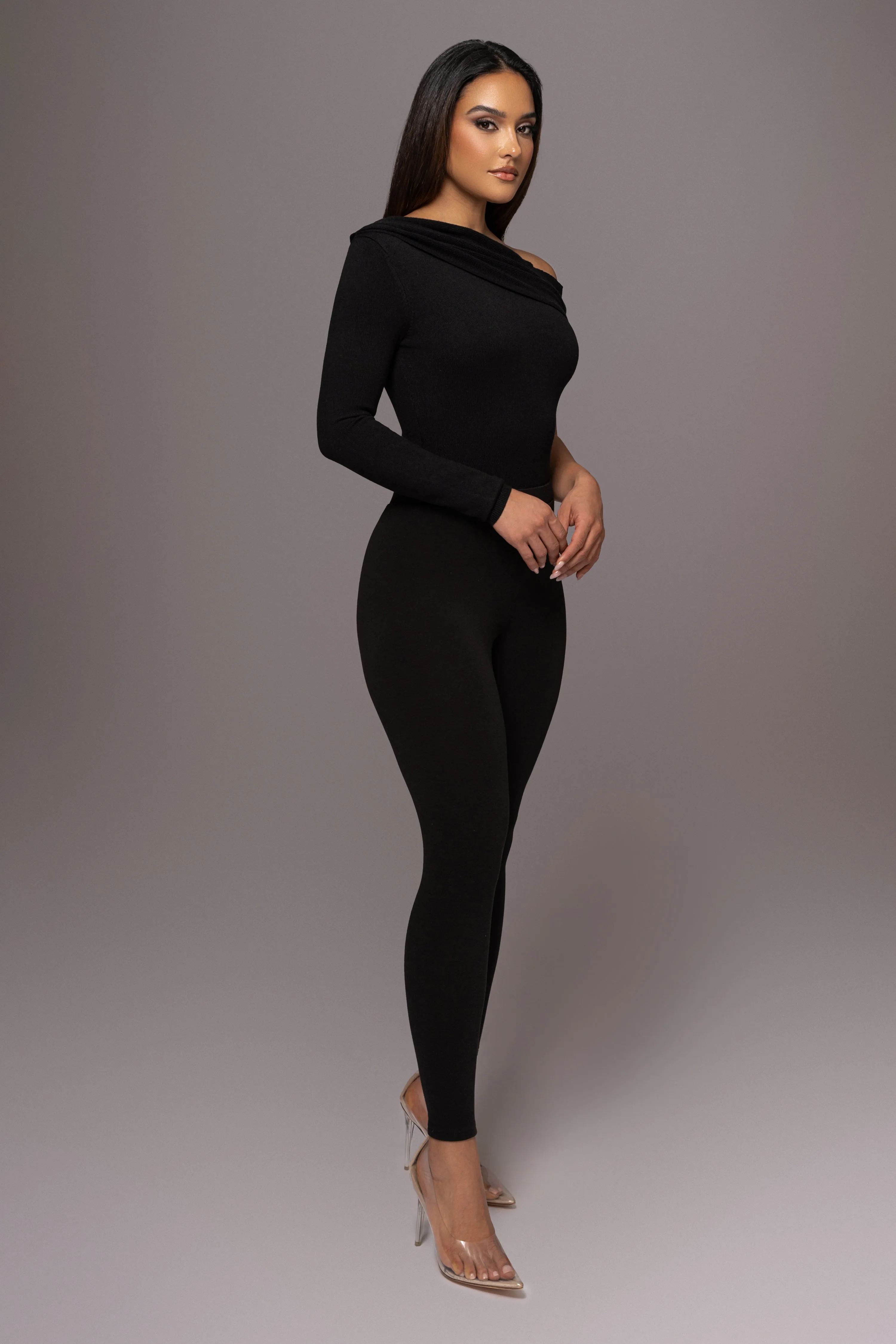 Black Transcend High Rise Leggings