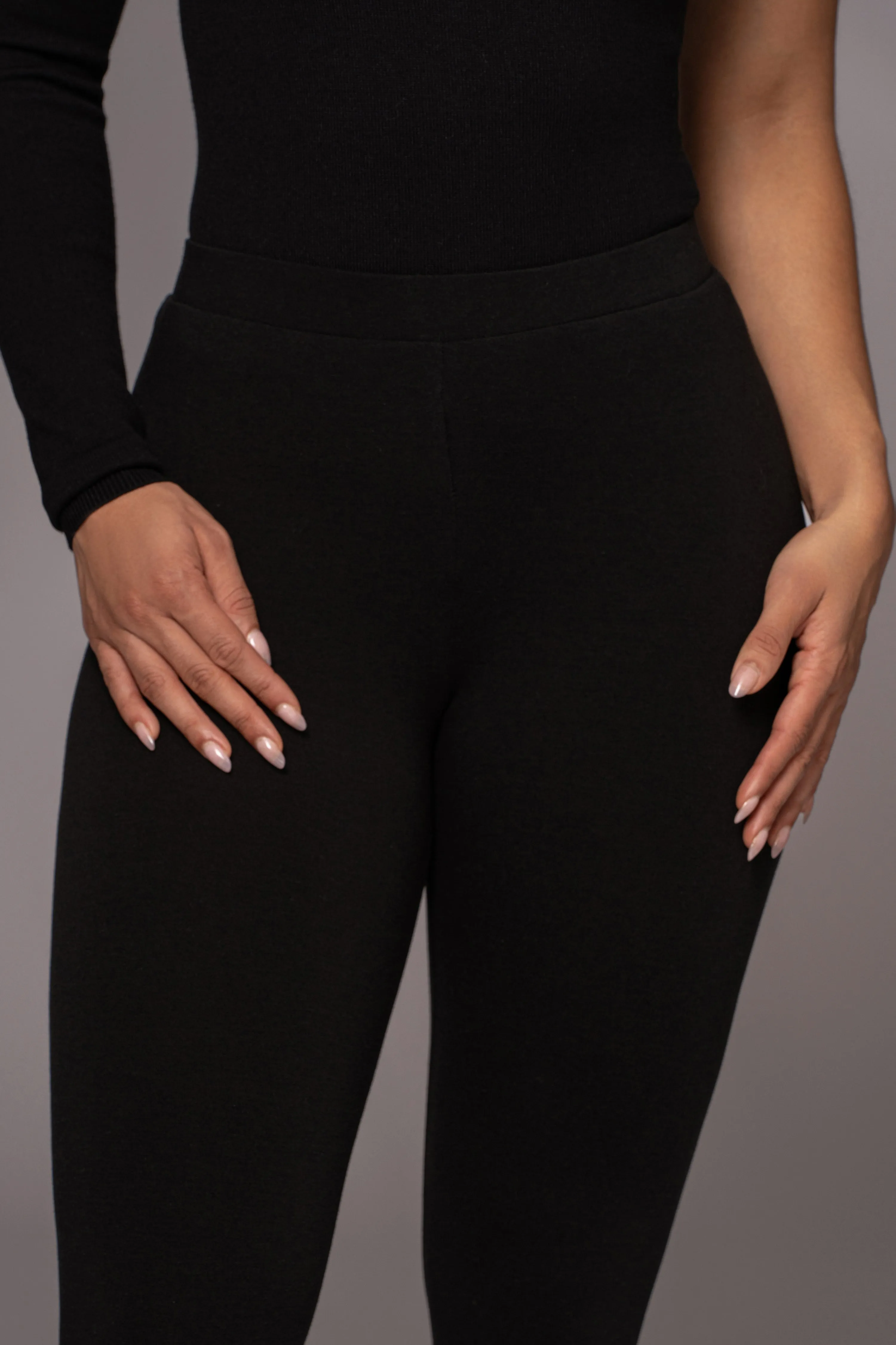 Black Transcend High Rise Leggings