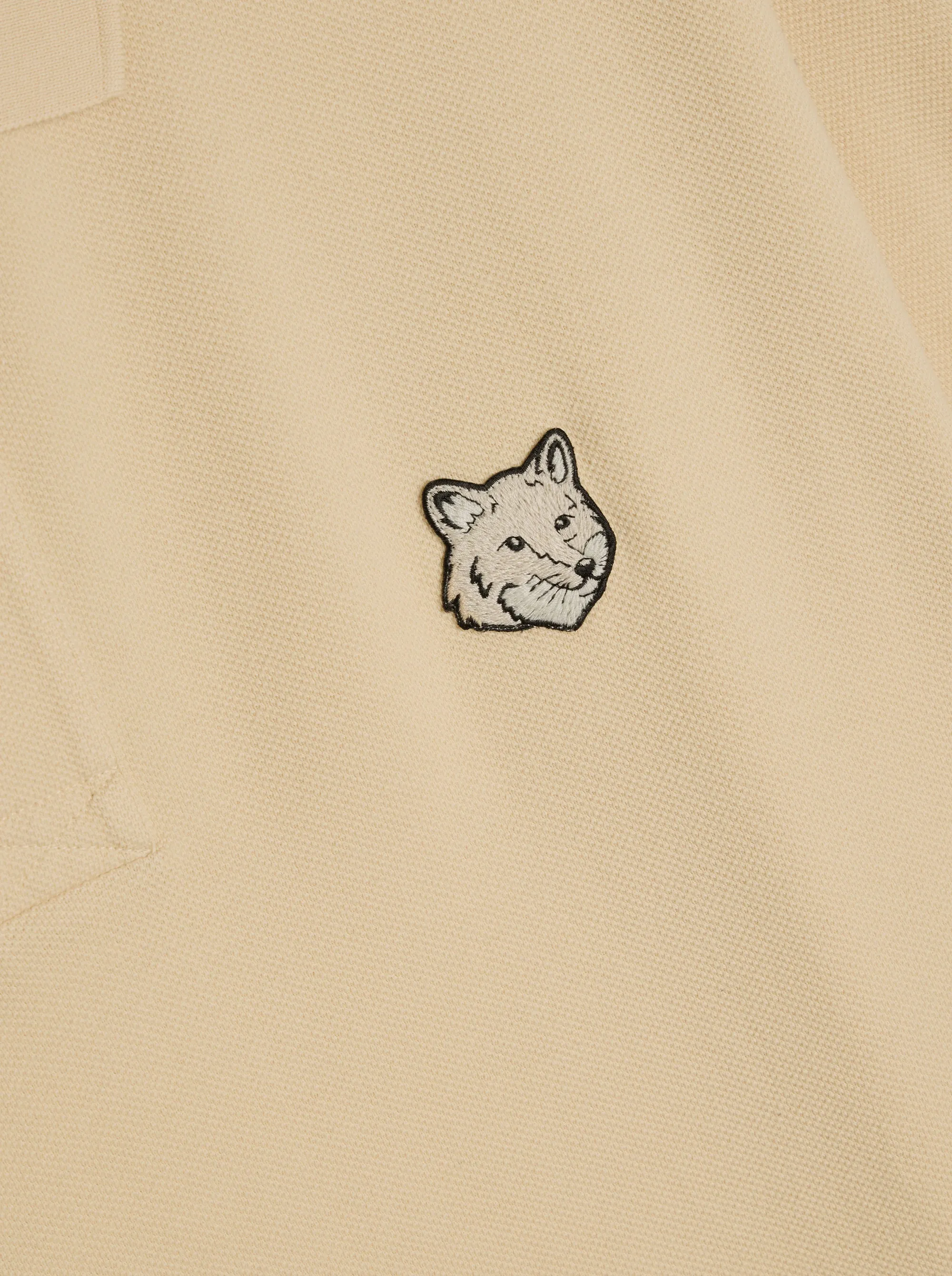 Bold Fox Head Patch Oversize Polo, Paper