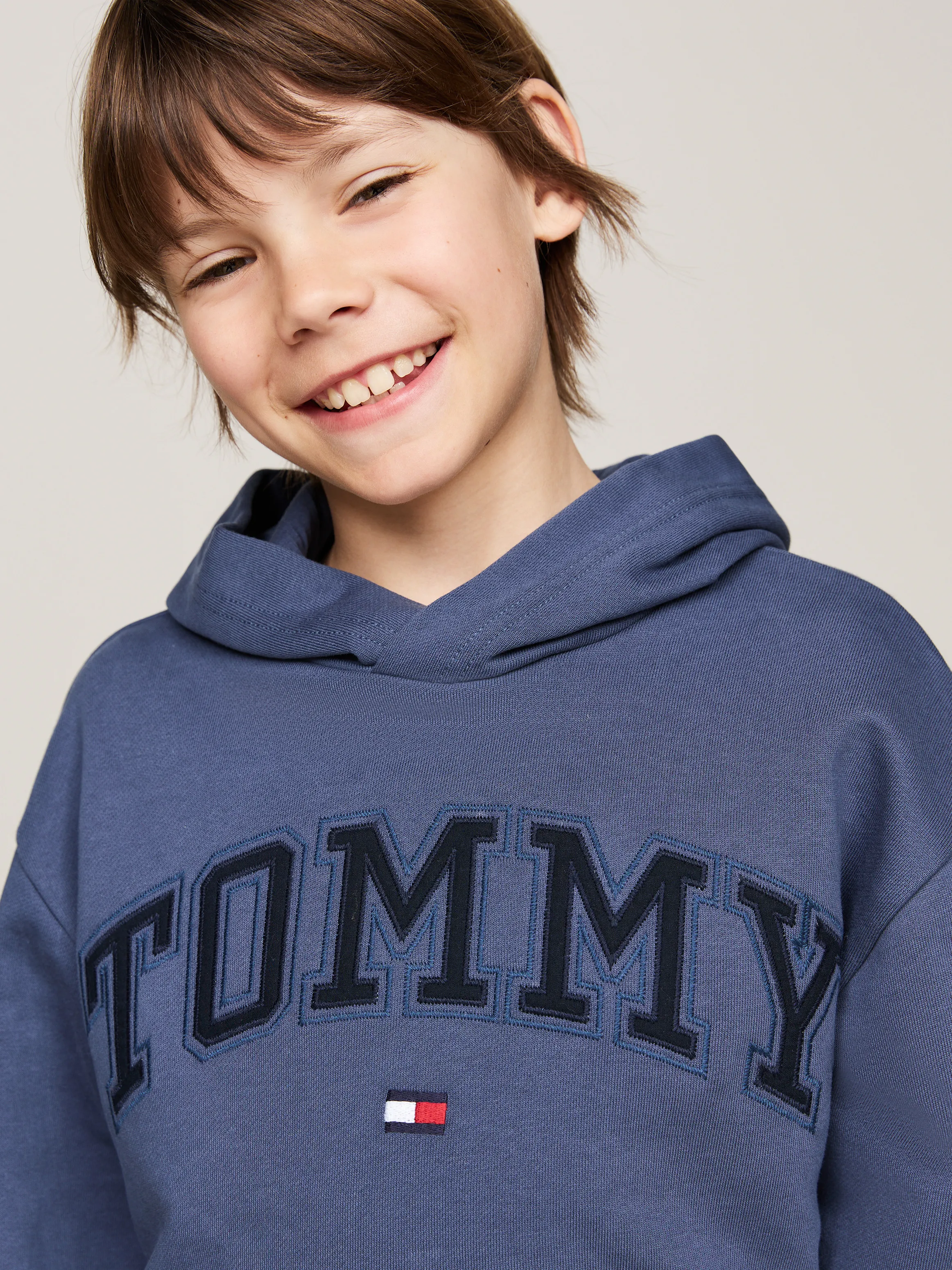 Boys 8-16 Varsity Logo Embroidery Hoodie | Sweatshirts & Hoodies | Tommy Hilfiger