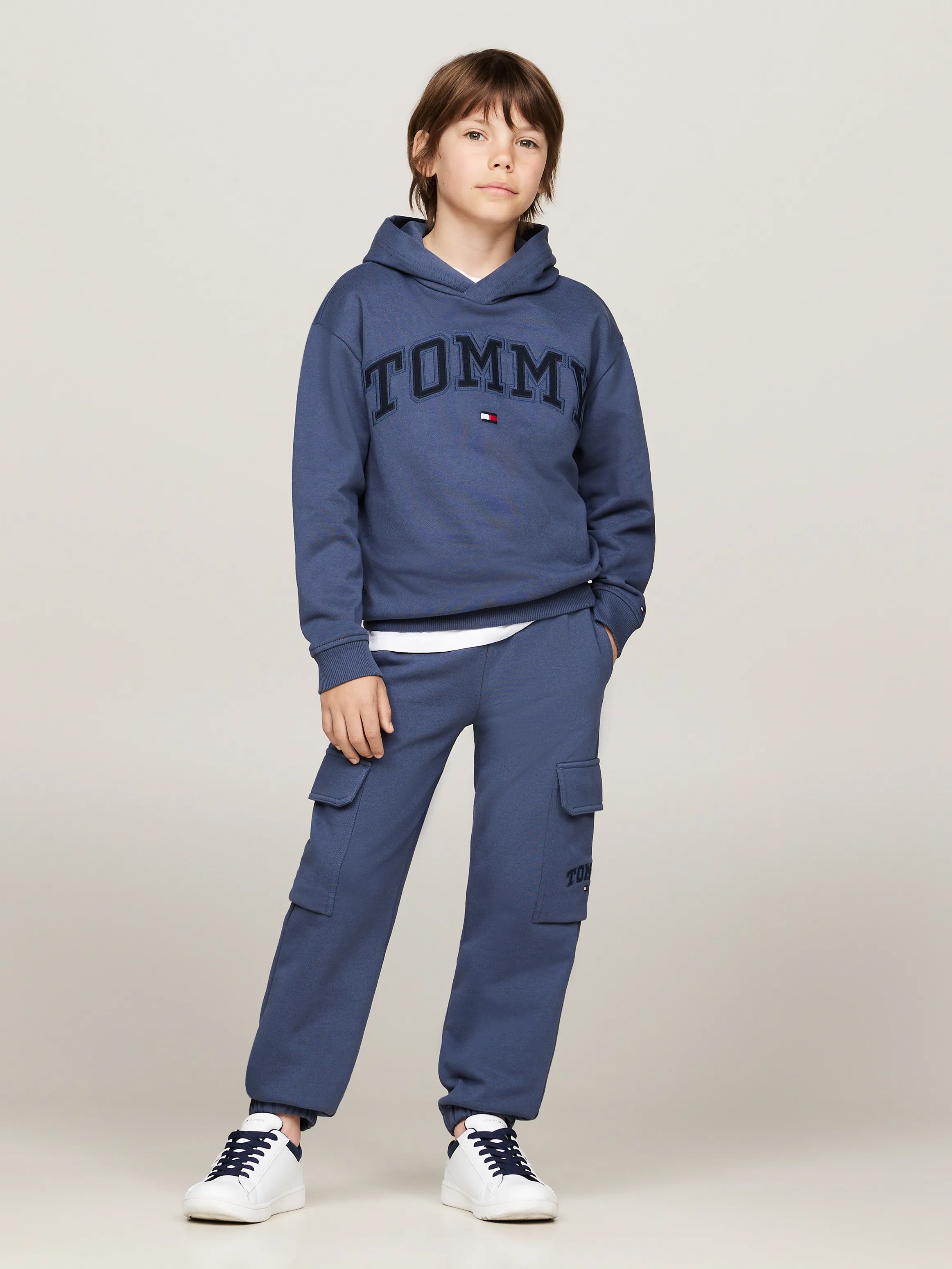 Boys 8-16 Varsity Logo Embroidery Hoodie | Sweatshirts & Hoodies | Tommy Hilfiger