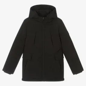 Boys Black Padded Coat