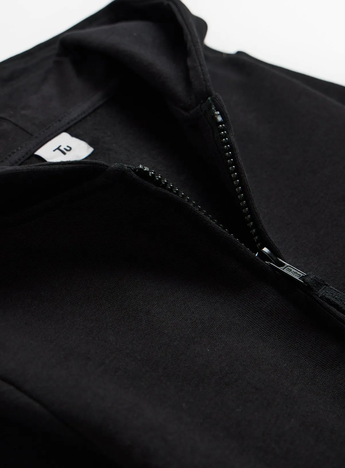 Buy Black Zip-Through Hoodie 6 years | Jumpers and hoodies | Tu