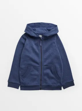 Buy Blue Zip Through Hoodie 11 years | Jumpers and hoodies | Tu