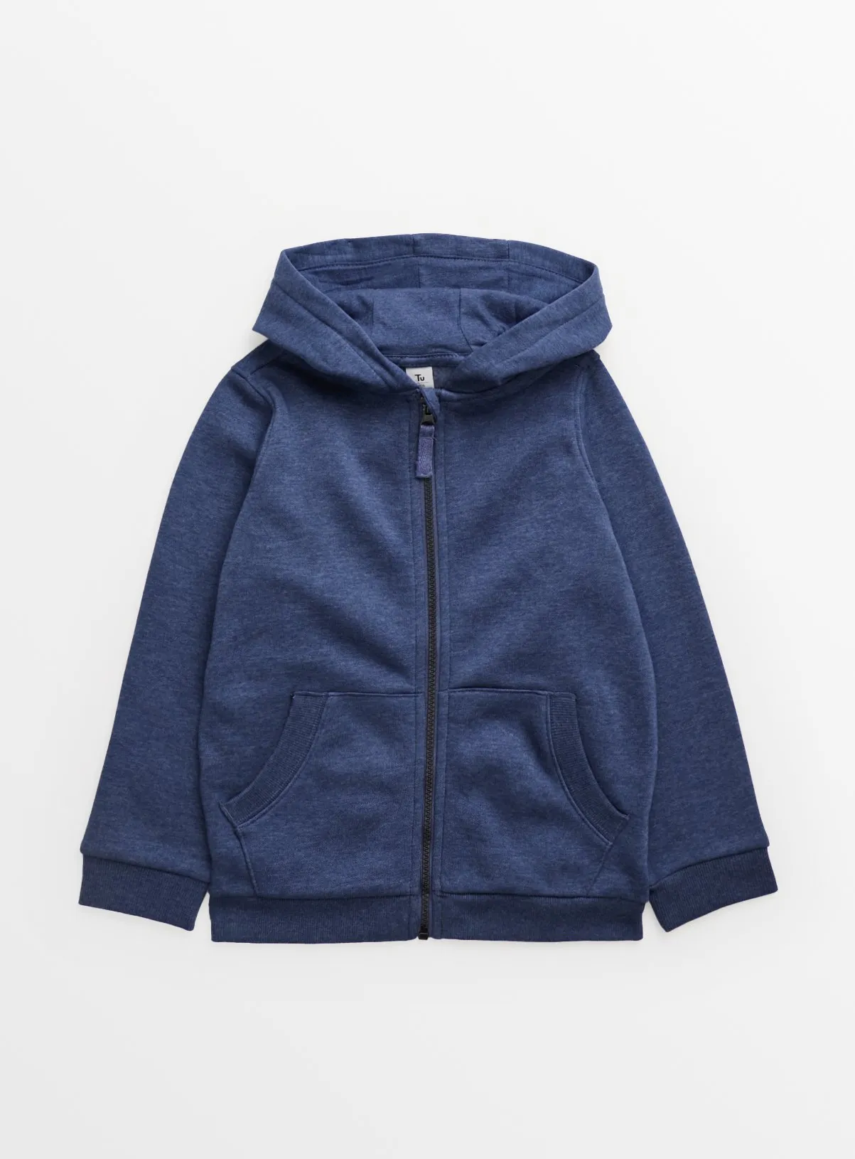 Buy Blue Zip Through Hoodie 6 years | Jumpers and hoodies | Tu