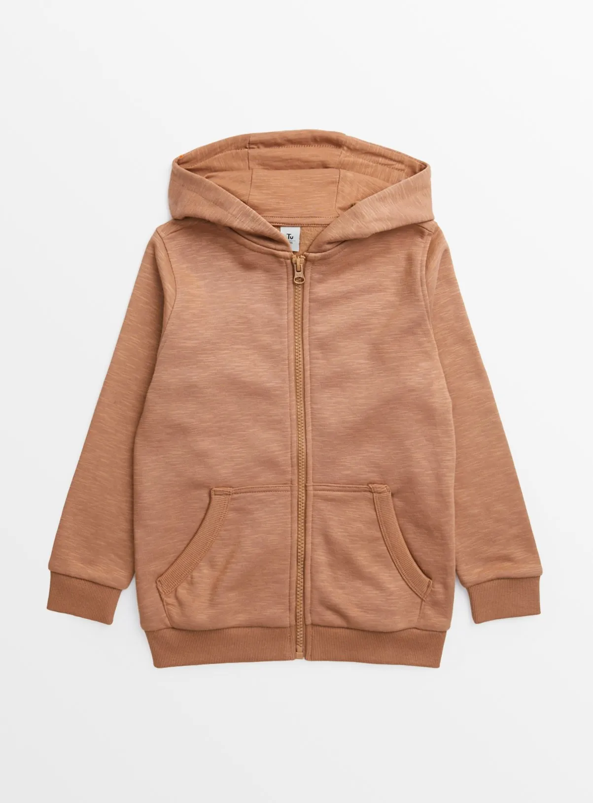 Buy Brown Zip-Through Hoodie 8 years | Jumpers and hoodies | Tu