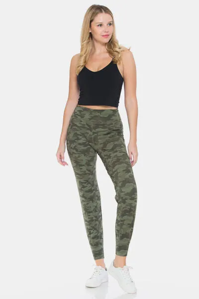 Camouflage High Waist Leggings