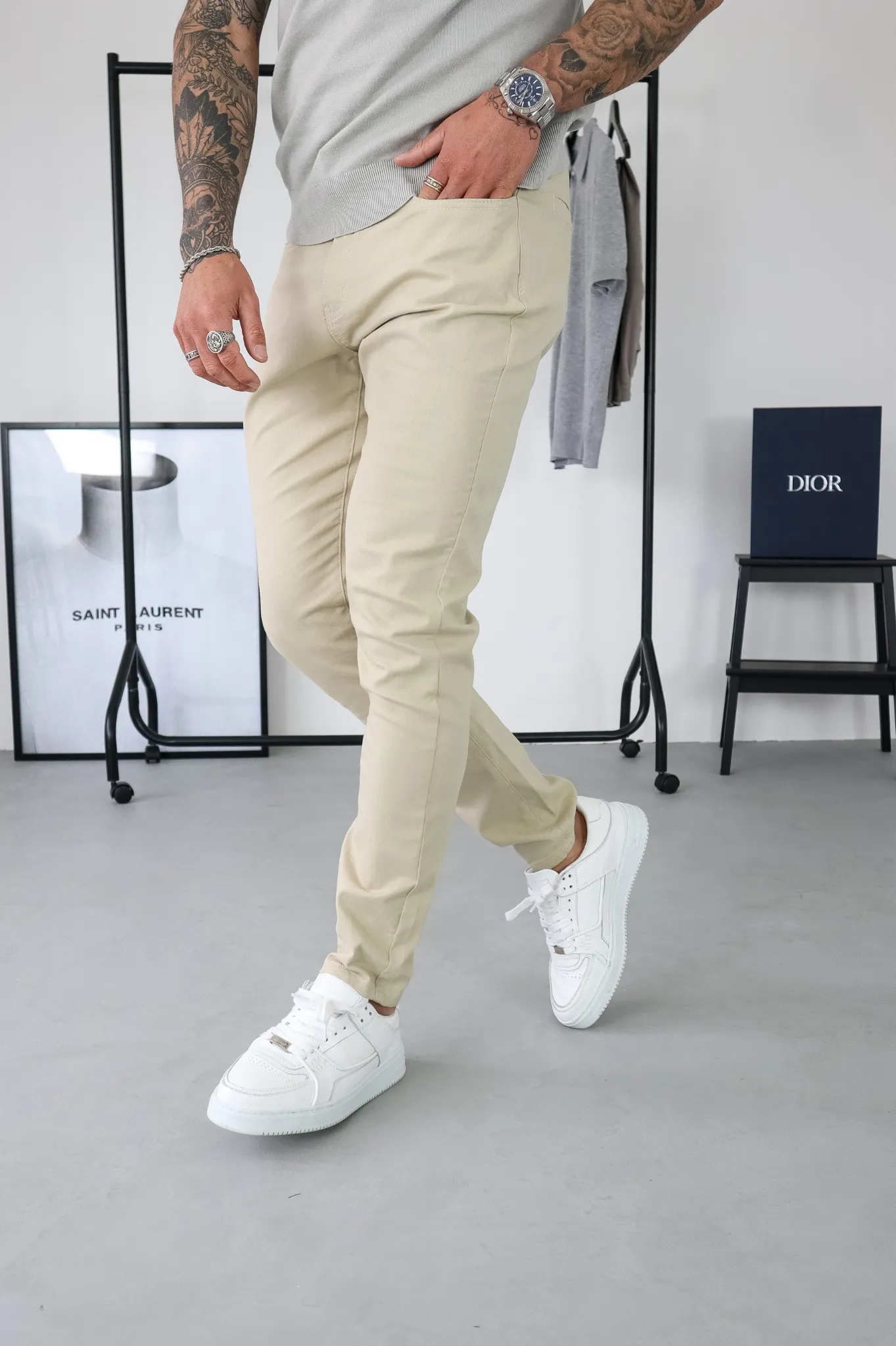 Capo CHINO Pant - Stone