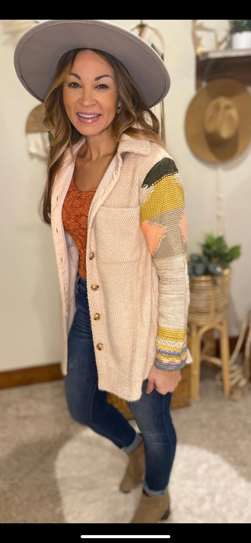 Carley shacket / coat / cardigan