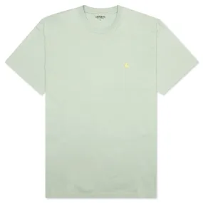 Chase S/S T-Shirt - Agave/Gold