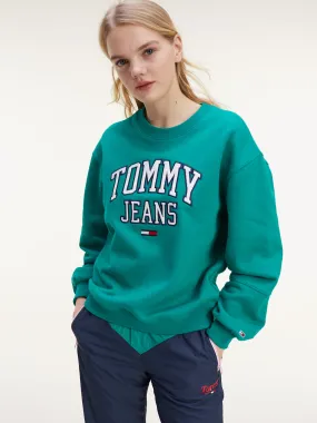 College Logo Relaxed Fit Sweatshirt | Sweatshirts & Hoodies | Tommy Hilfiger