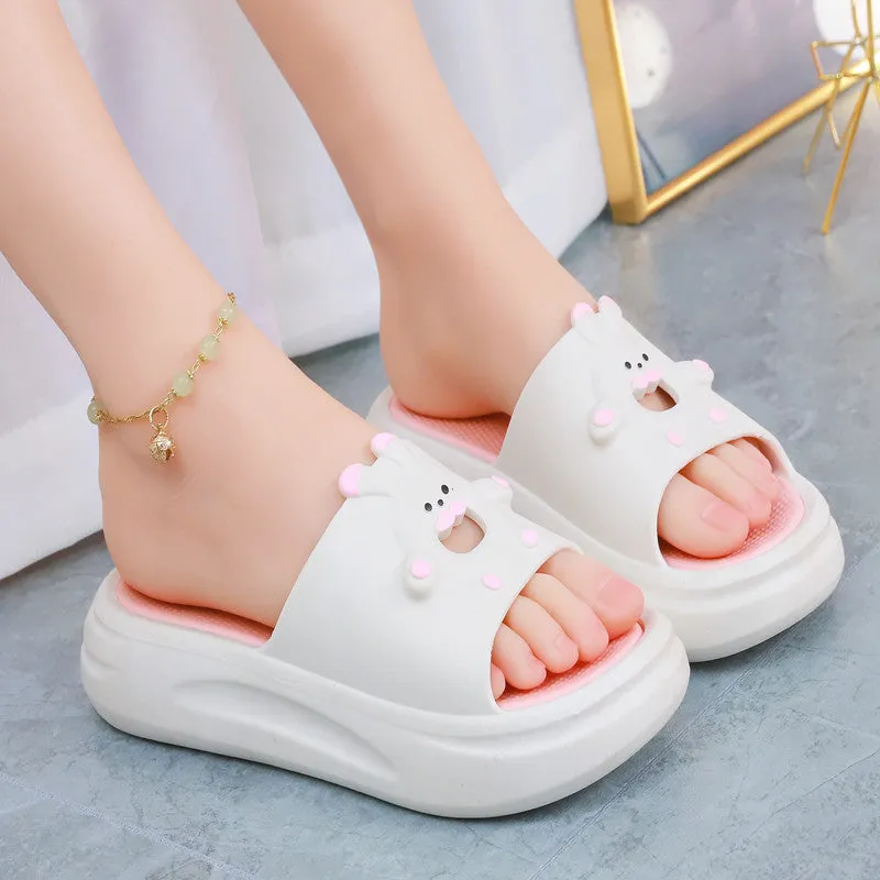 Cute Six Colors Home Wear Slipper Bunny Sandals ON874