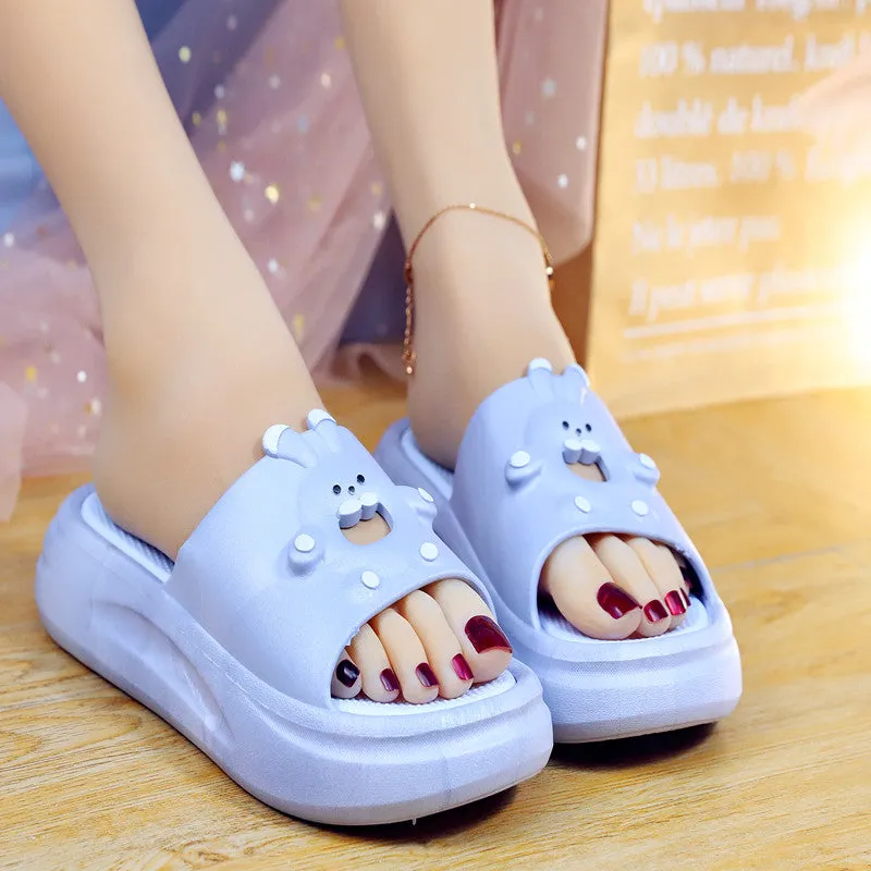 Cute Six Colors Home Wear Slipper Bunny Sandals ON874