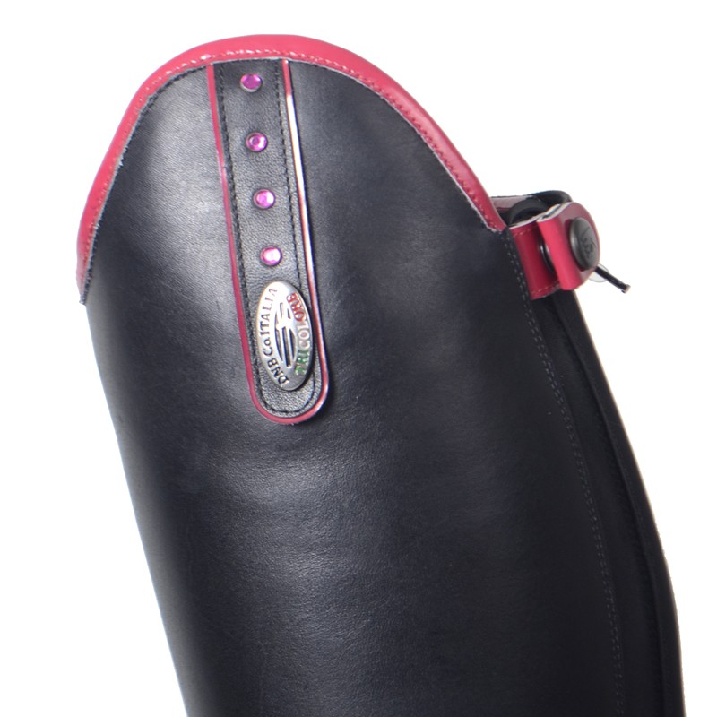 DeNiro Tricolore Giulietta riding boot Black