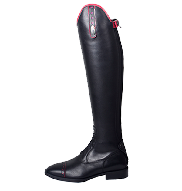 DeNiro Tricolore Giulietta riding boot Black