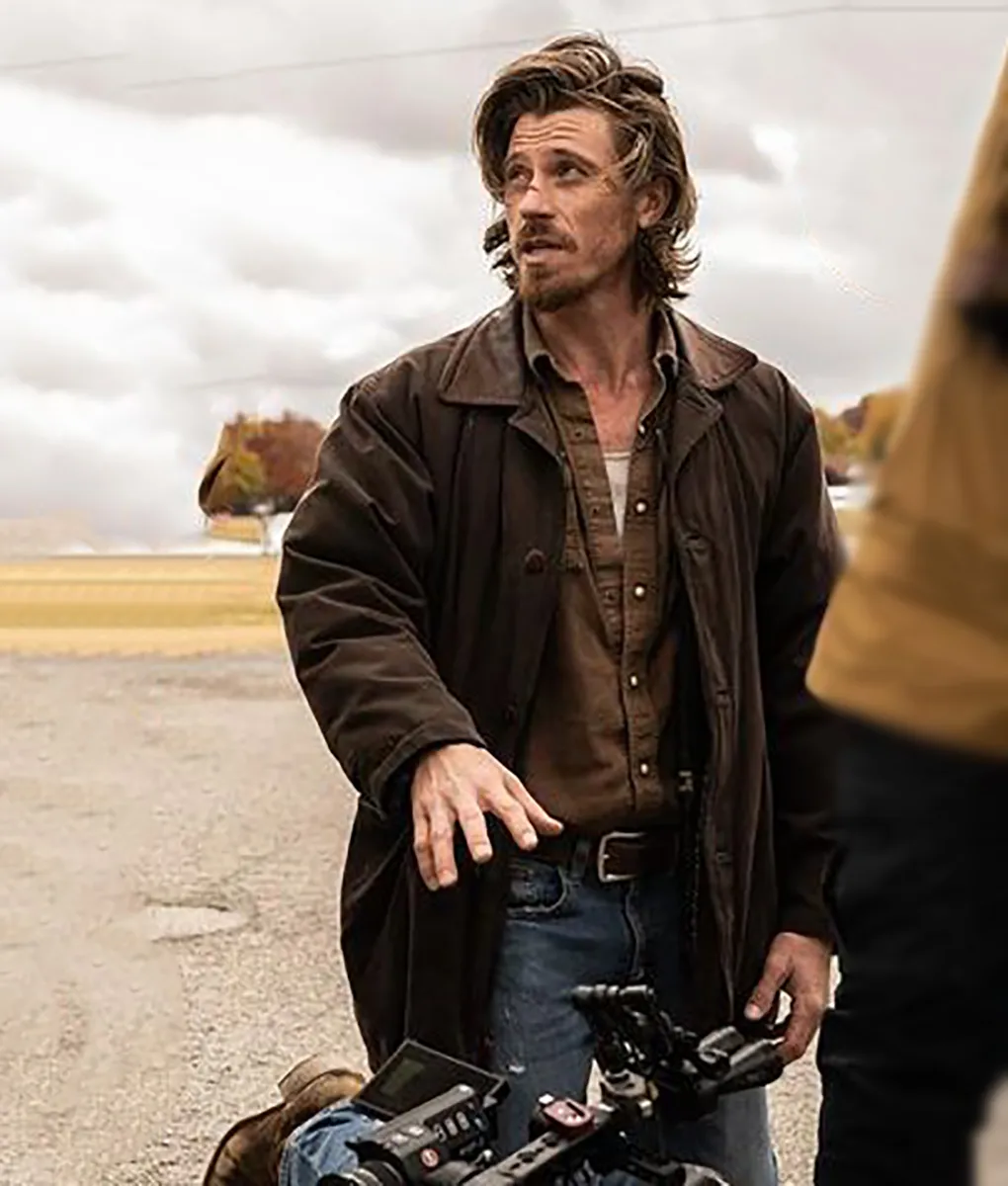 Desperation Road Russell Brown Coat | Garrett Hedlund Coat