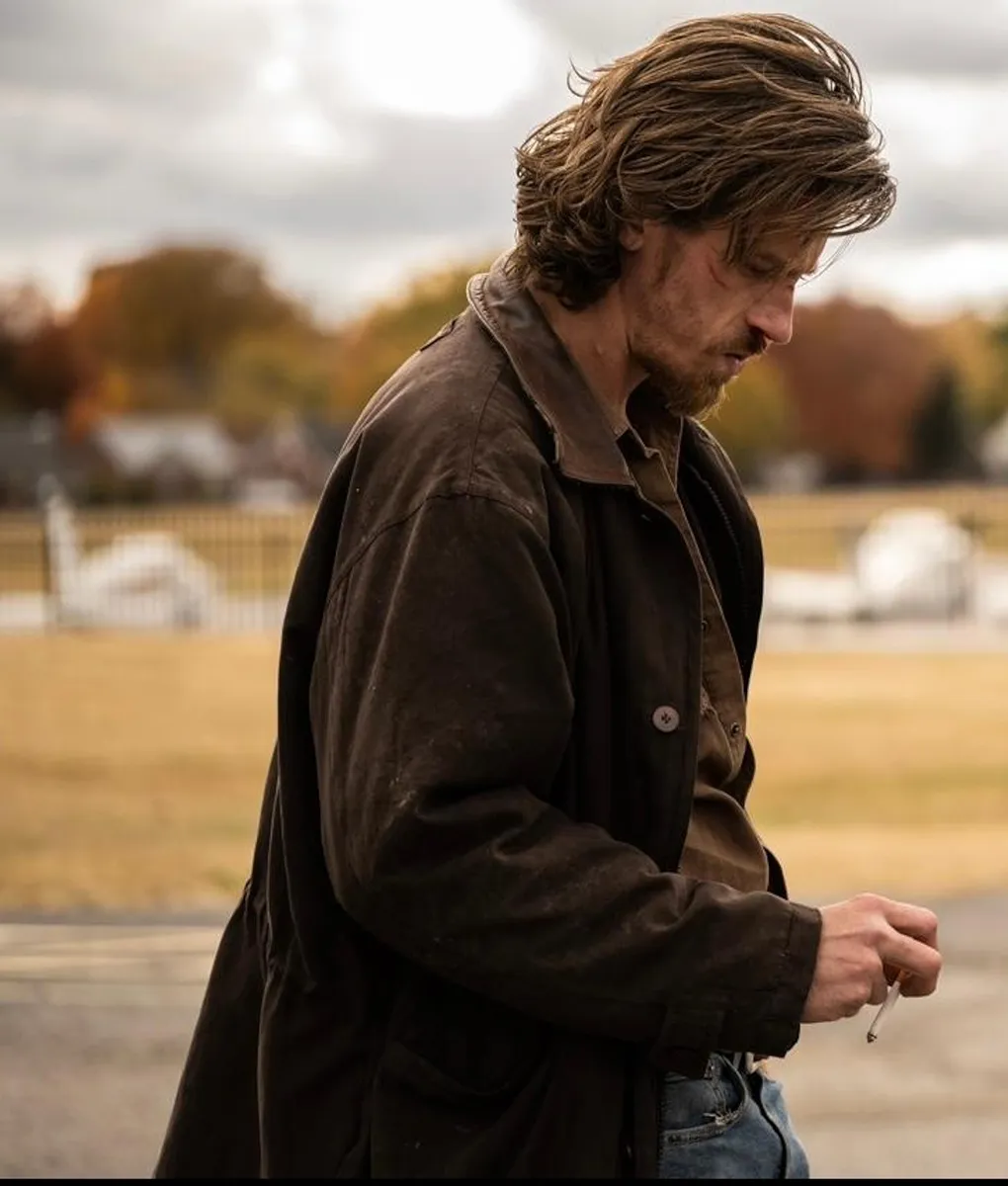 Desperation Road Russell Brown Coat | Garrett Hedlund Coat