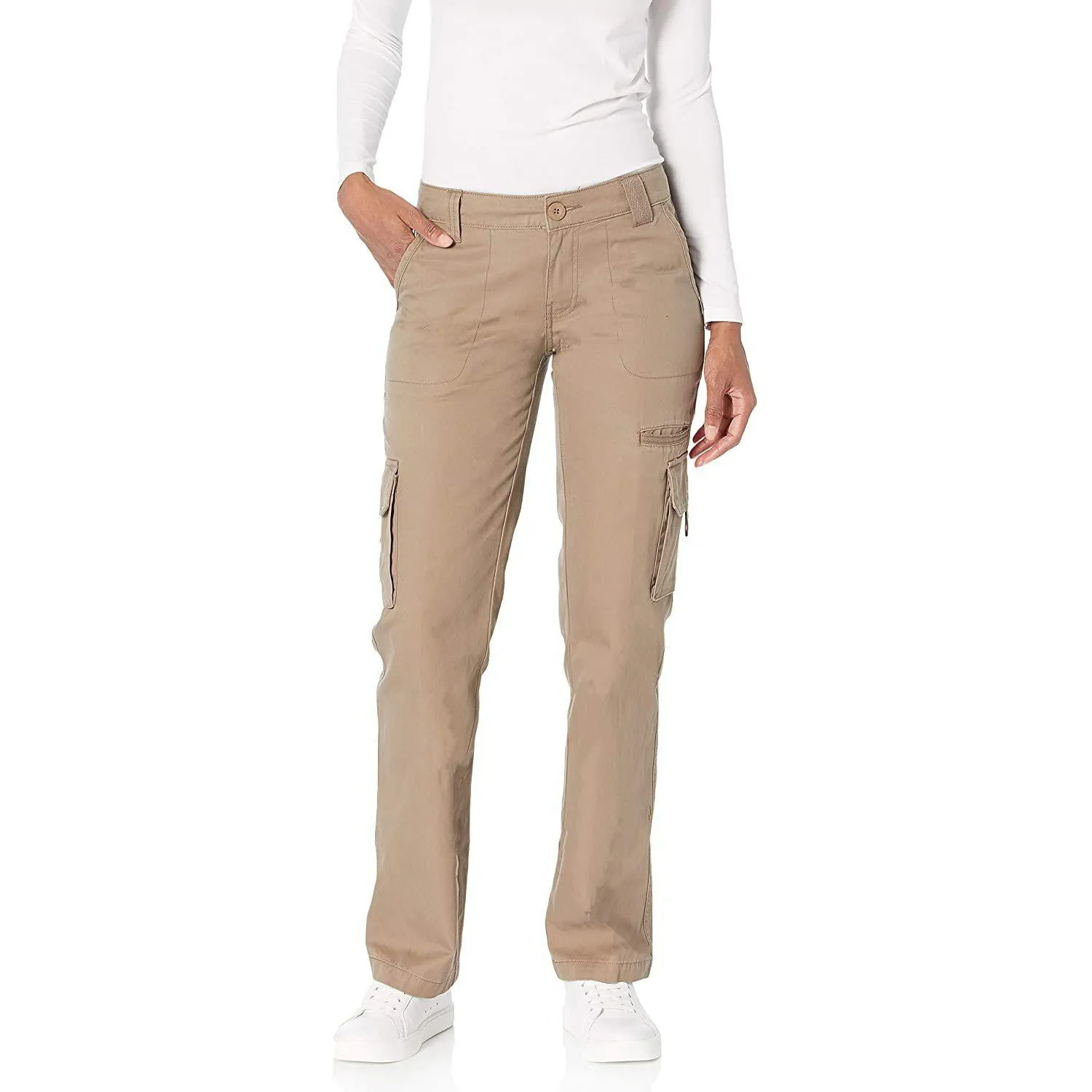 Dickies Women's Relaxed Fit Straight Leg Cargo Pant