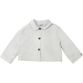 Donsje Amsterdam Noomi Peter Pan Collar 3-Buttoned Jacket, Ecru