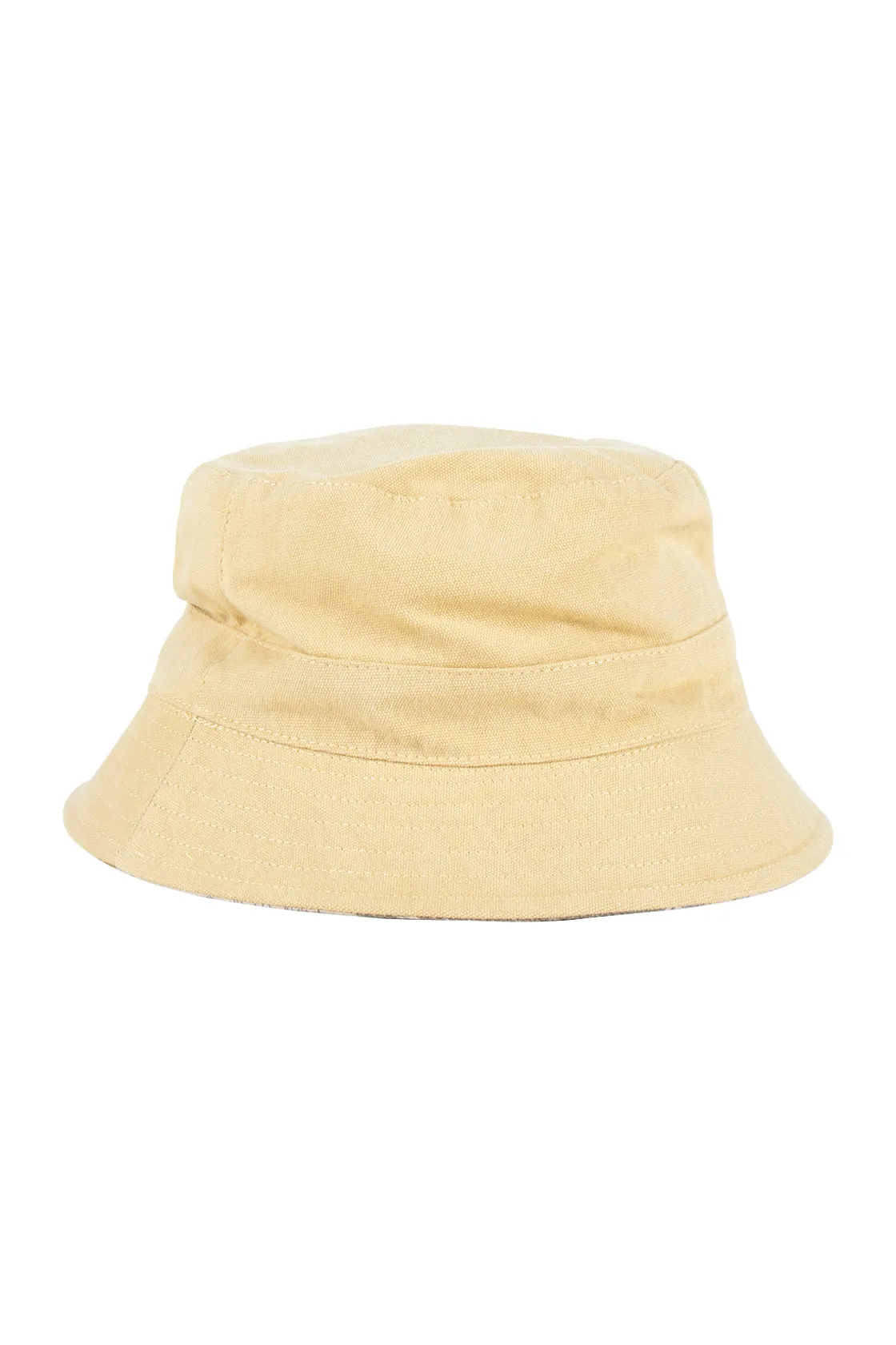 Failsworth Reversible Cotton Bucket Hat Mustard