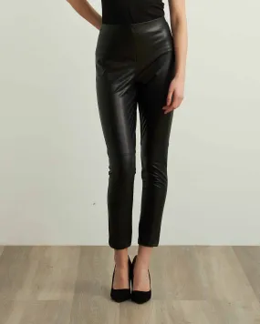 Faux Leather Leggings - Designer clothes shop | Designer brands clothes | Womens designer clothes | Designer brands UK | Clothin