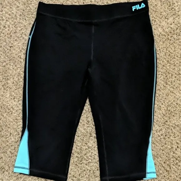 Fila Colorblock active Capri yoga leggings