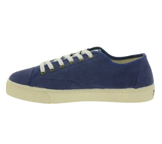 FLAMINGOS LIFE RANCHO NAVY IVORY Sneaker vegane Urlaubs-Schuhe Sneaker mit Kork Made in Spain Blau 