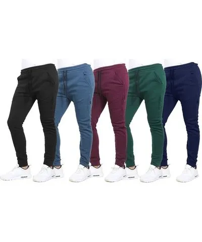 GBH 3Pk Asst Solid Mens Fleece Sweatpants