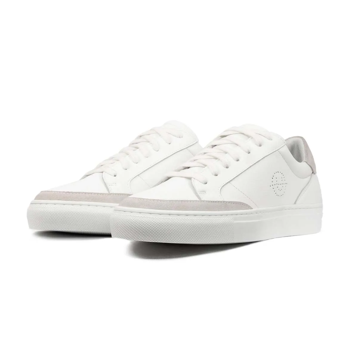 Helier Sneaker - White / Bone