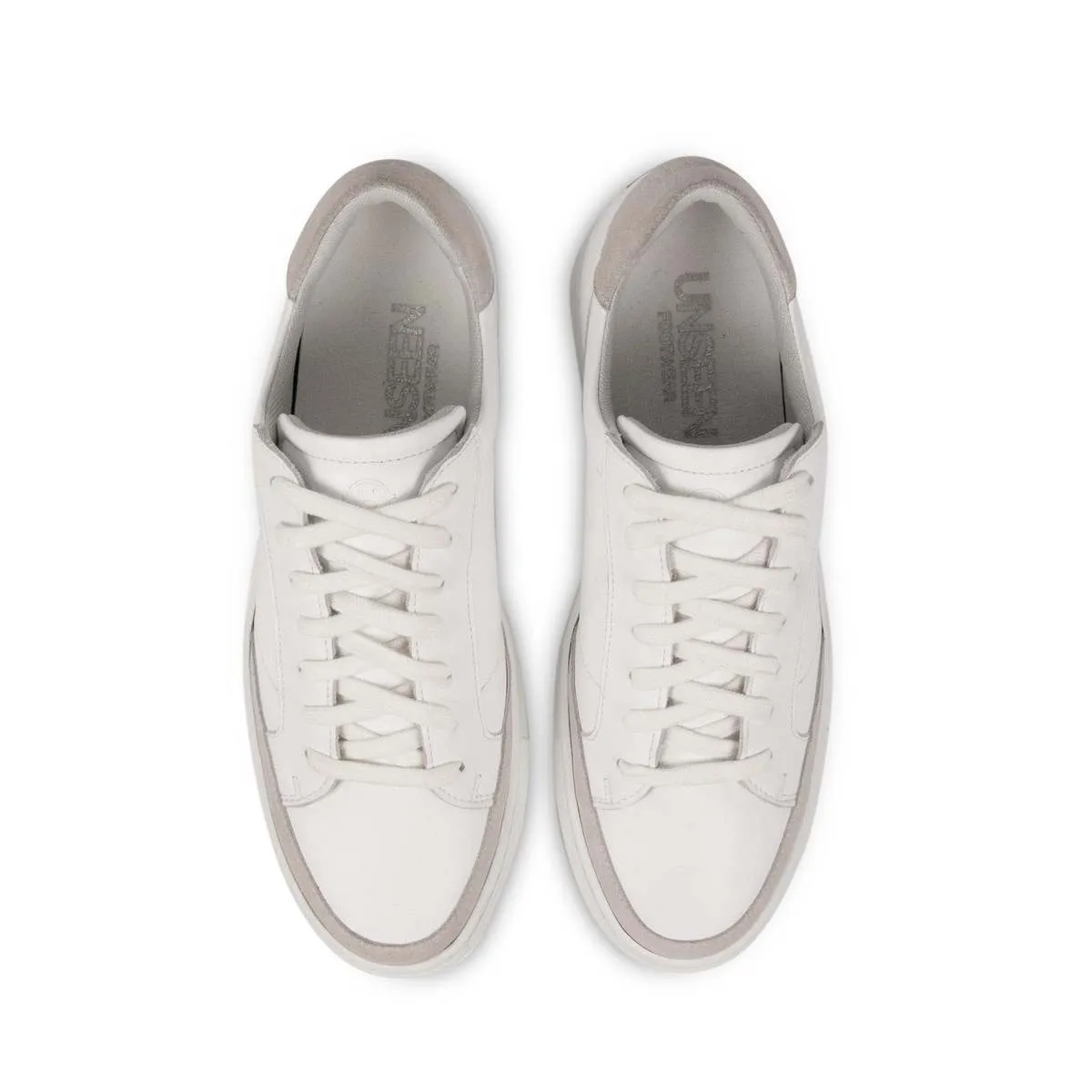 Helier Sneaker - White / Bone