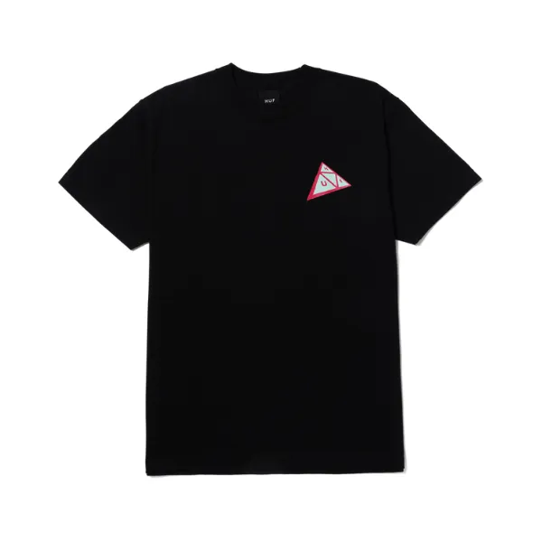 HUF Skewed Triple Triangle T-Shirt - Black