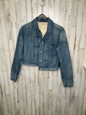 Jacket Denim By Levis In Blue, Size: M