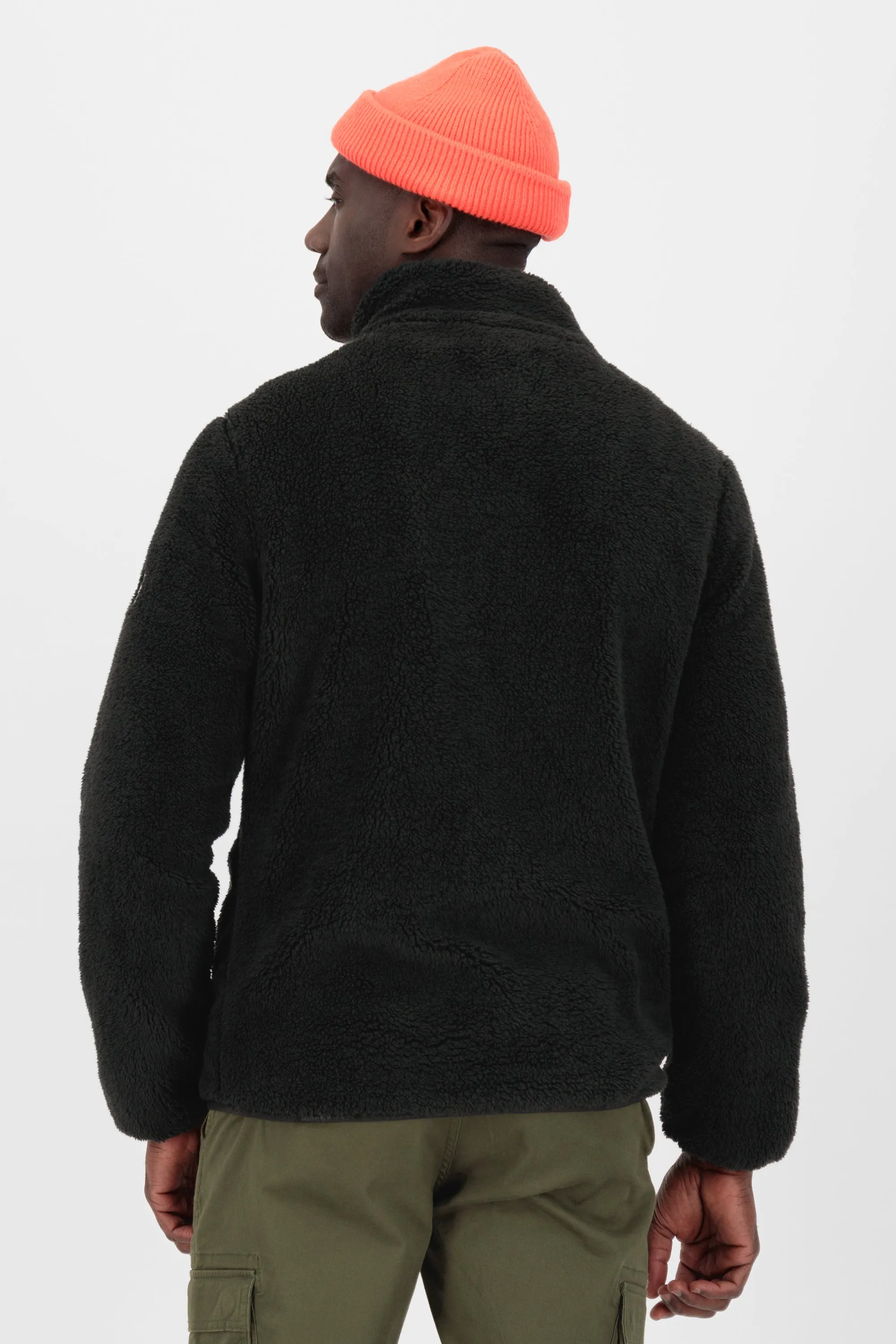 JayAK G Teddy Sweat Jacket  Schwarz