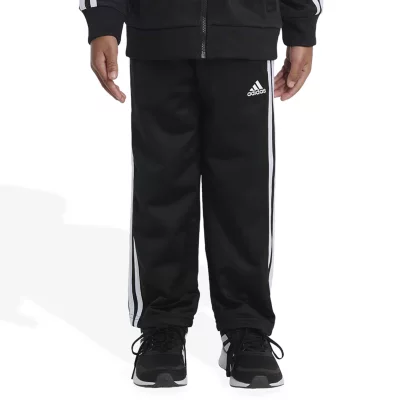 JCPenney adidas Tricot Little Boys Straight Track Pant