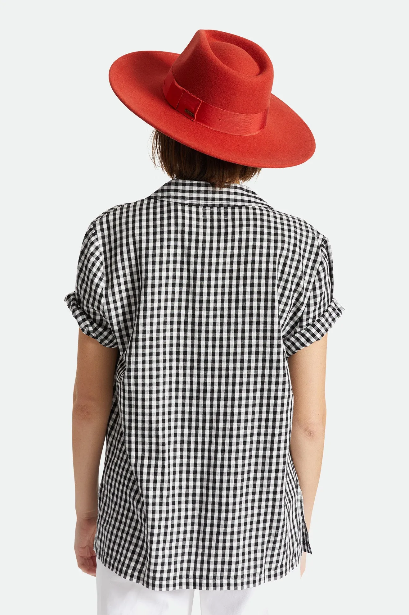 Joanna Felt Hat - Phoenix Orange