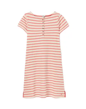 Kea Dress                             Coral Stripe