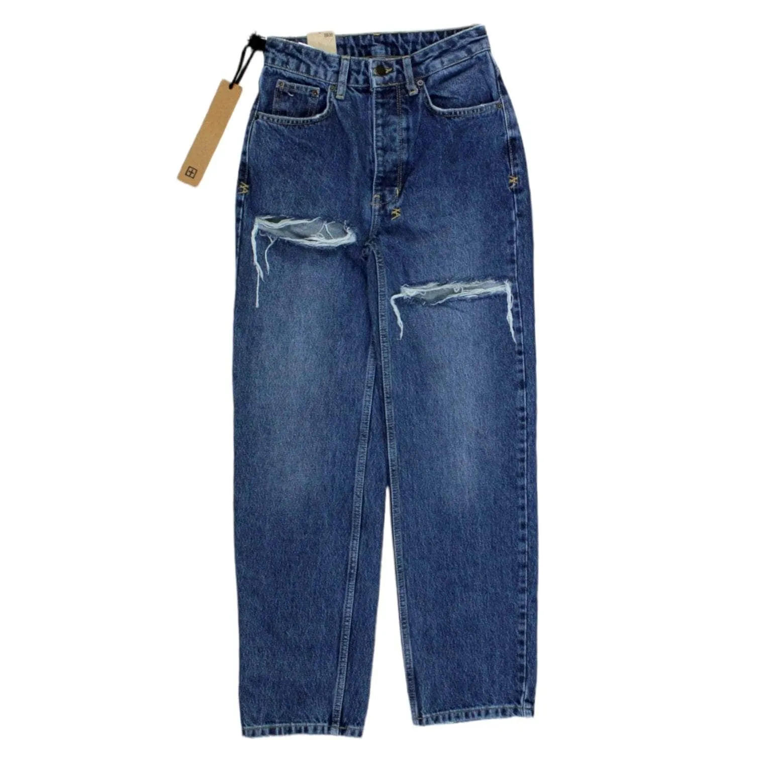 Ksubi Brooklyn Blue Stella Slashed Jeans